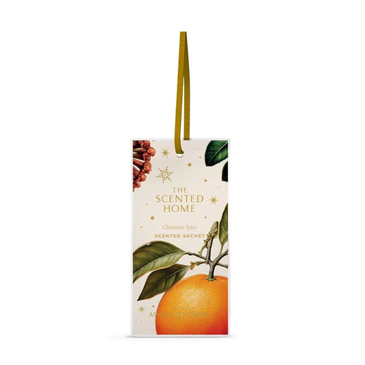Ashleigh & Burwood Christmas Spice slim scent sachet for drawers and small spaces
