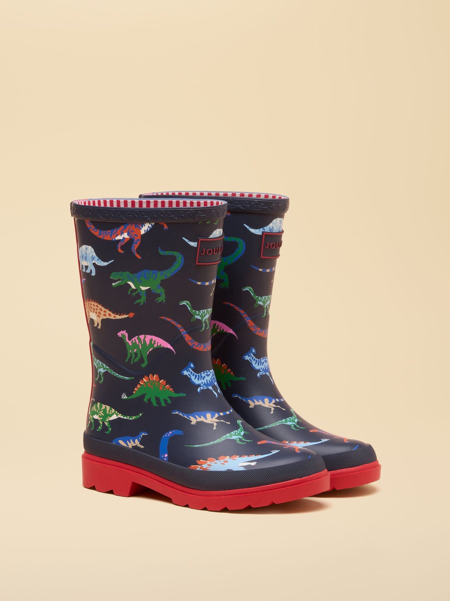 Joules Boys Printed Dinosaur Wellies