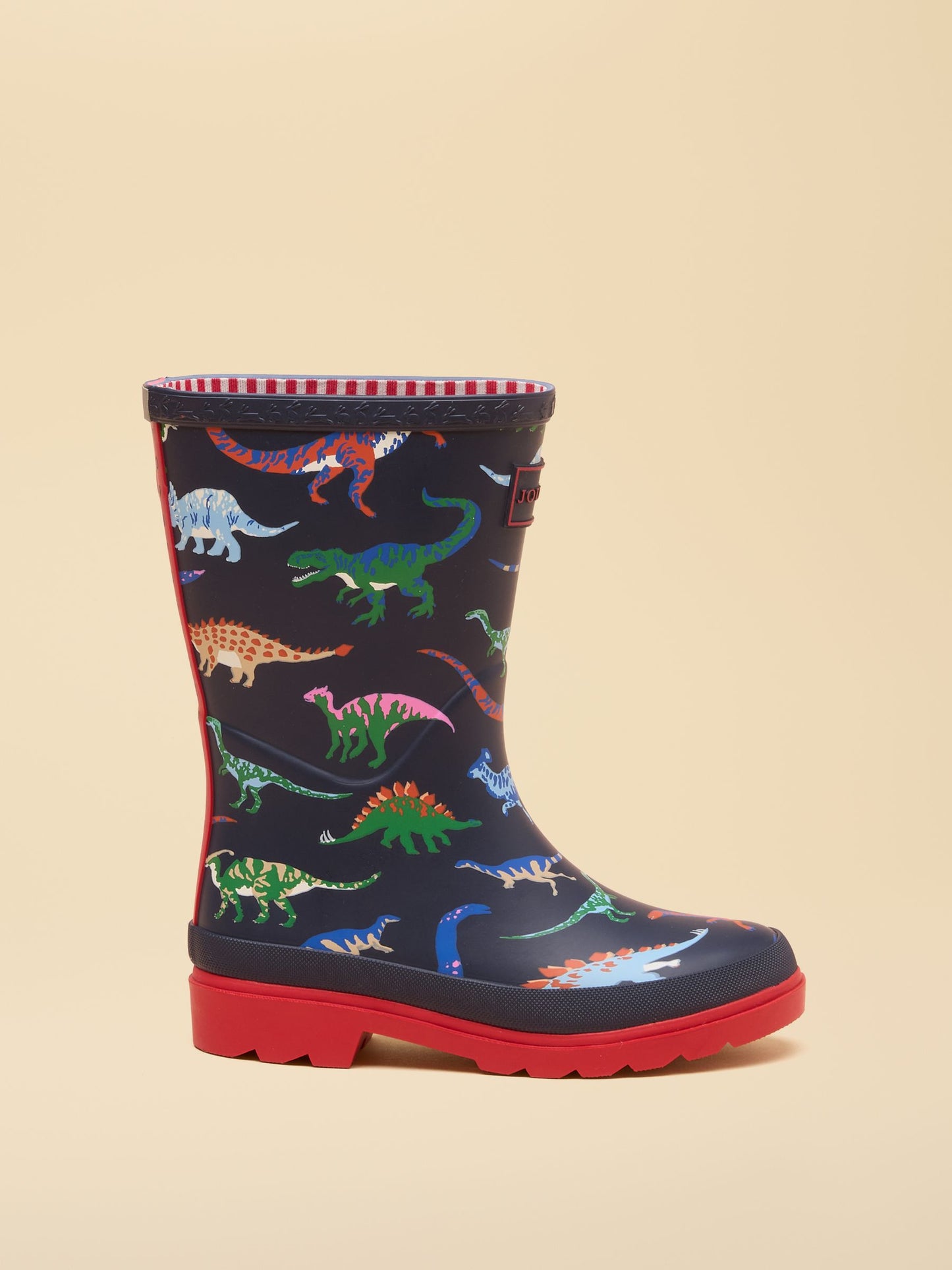 Joules Boys Printed Dinosaur Wellies