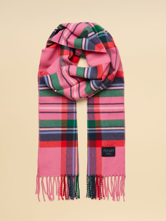 Joules Langtree Check Scarf