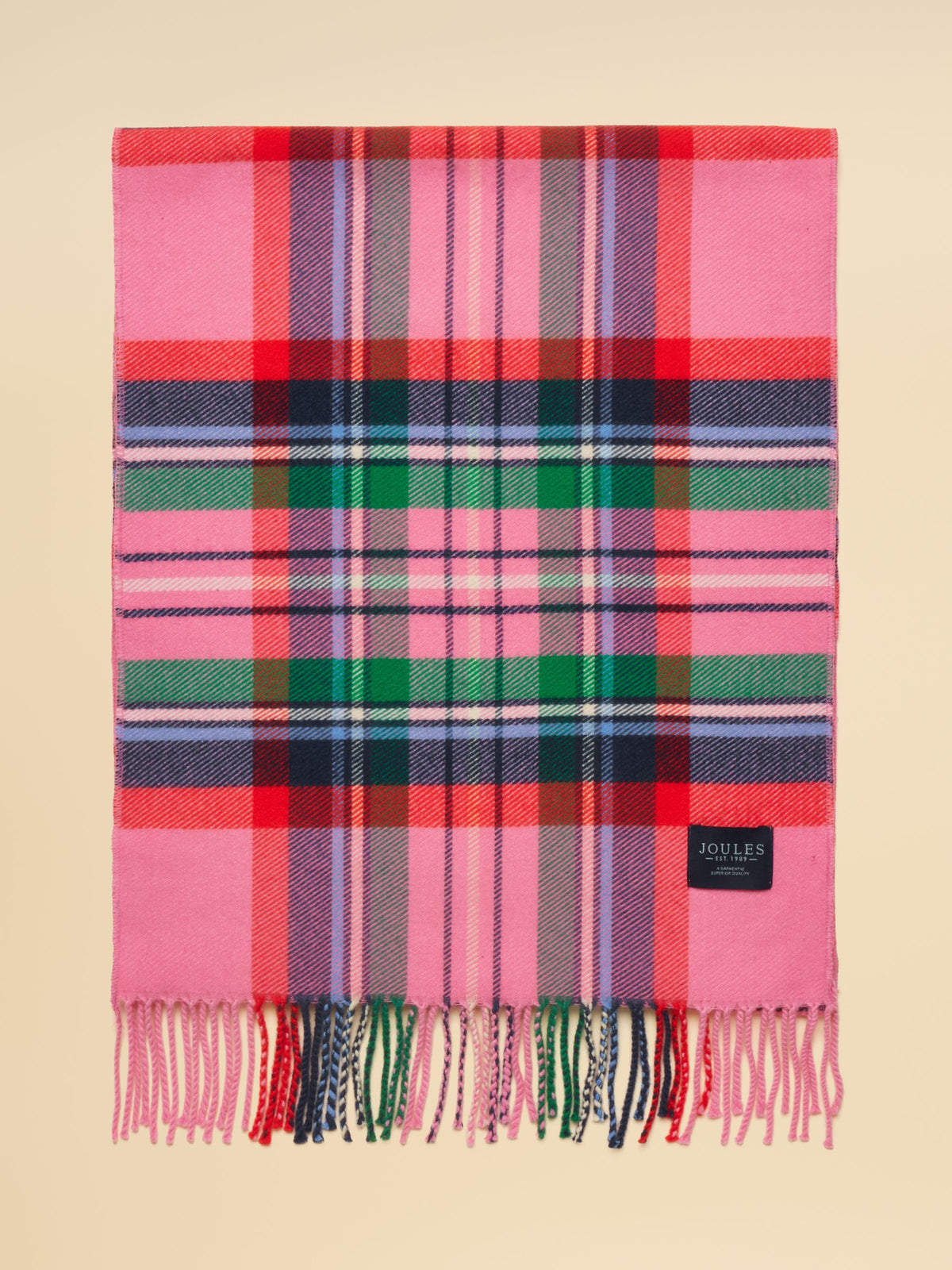 Joules Langtree Check Scarf