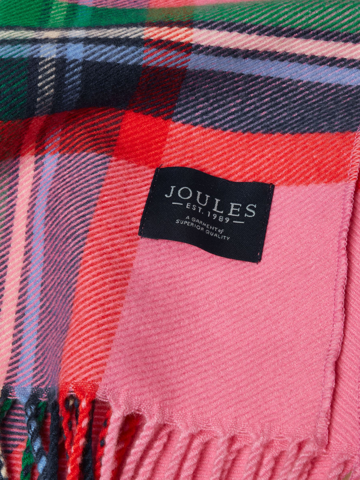 Joules Langtree Check Scarf