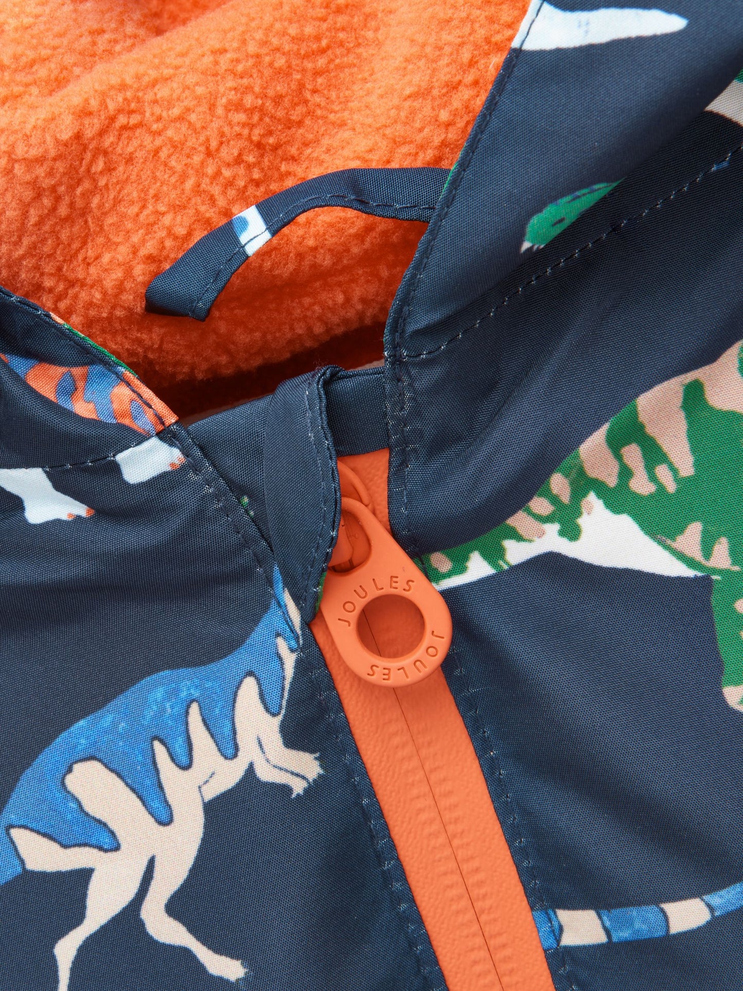 Joules Boys Raindrop Waterproof Packaway Puddlesuit
