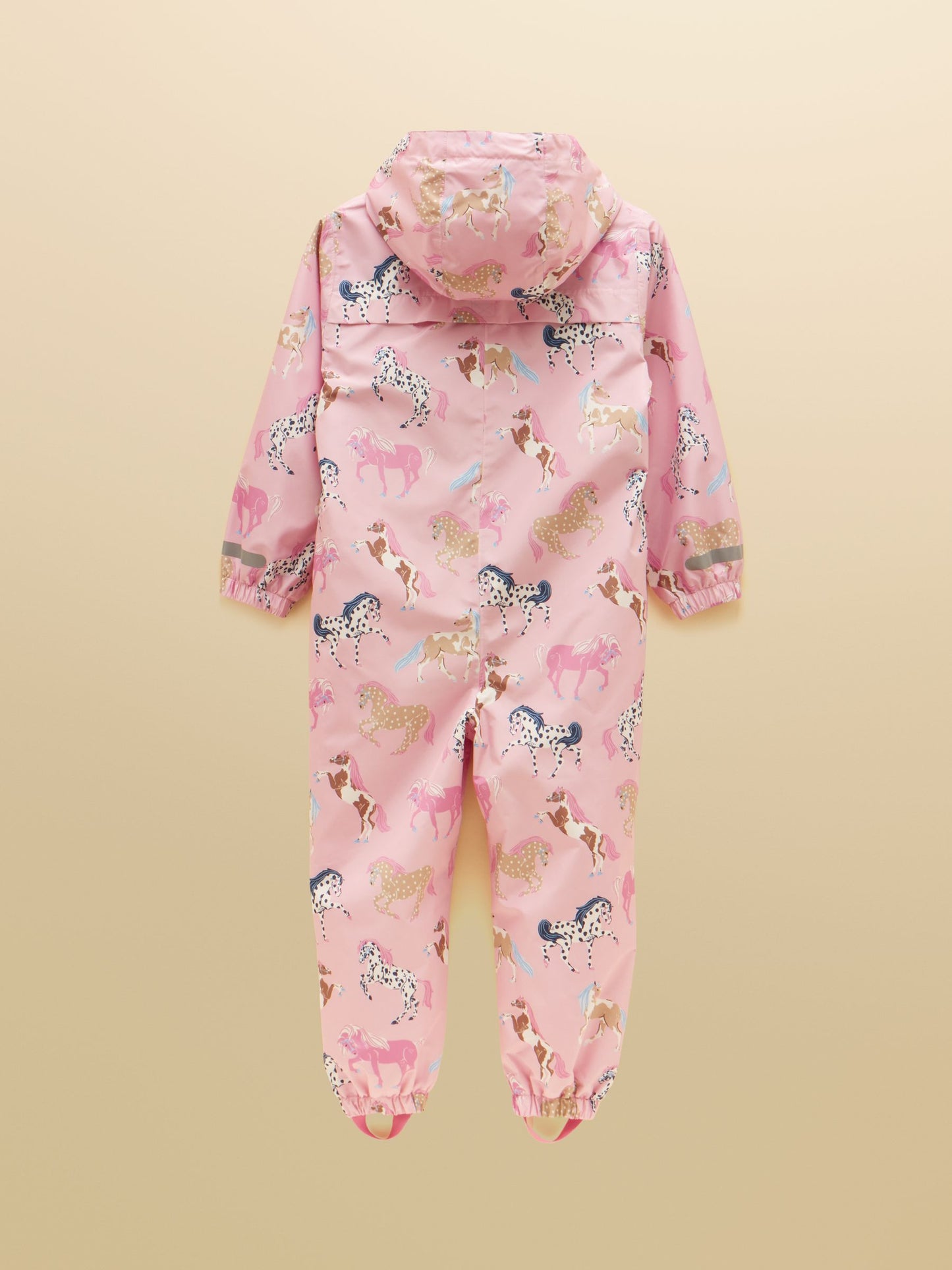 Joules Girls Raindrop Waterproof Packaway Puddlesuit