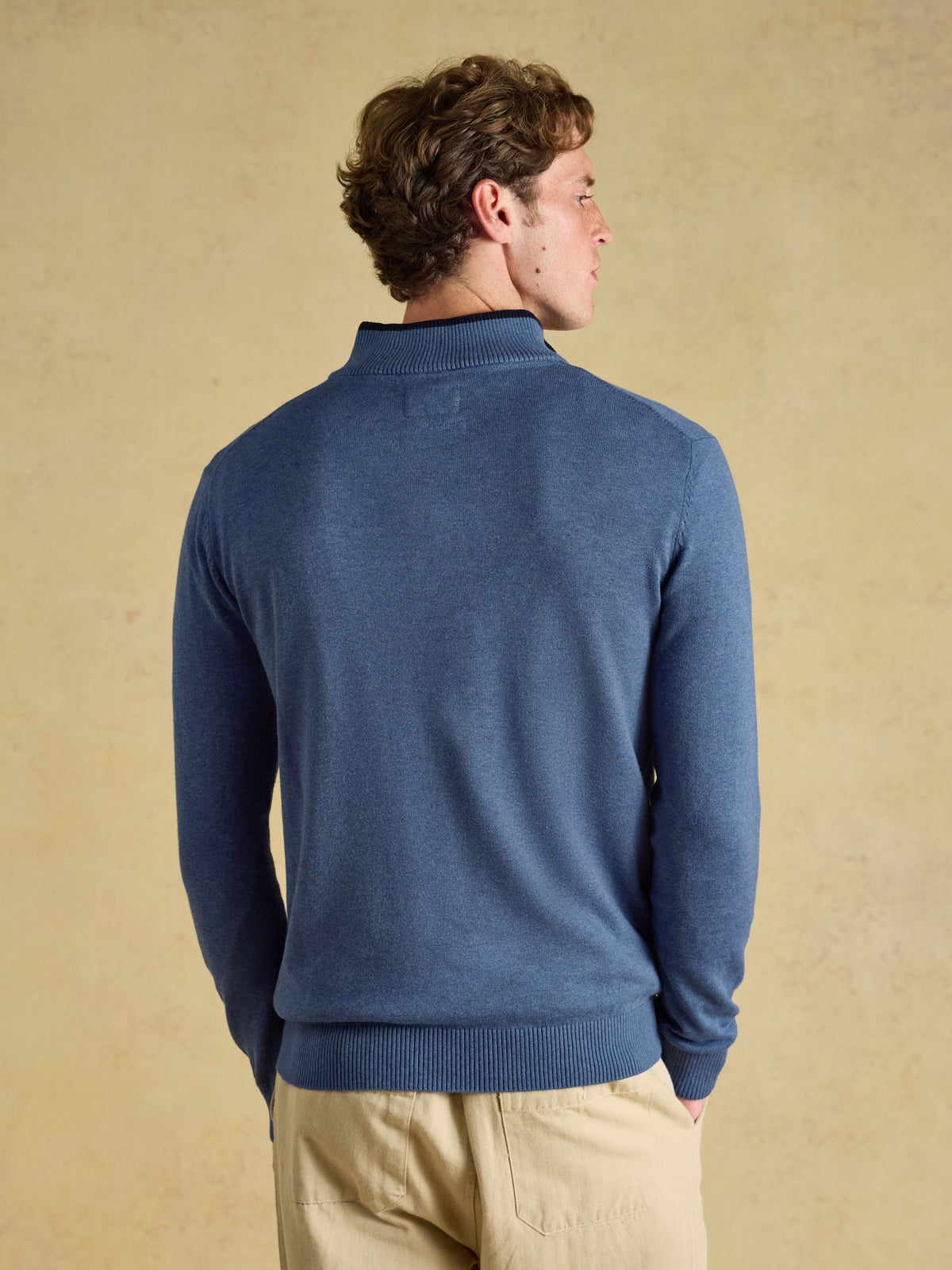Joules Hillside Quarter Zip Knitted Jumper