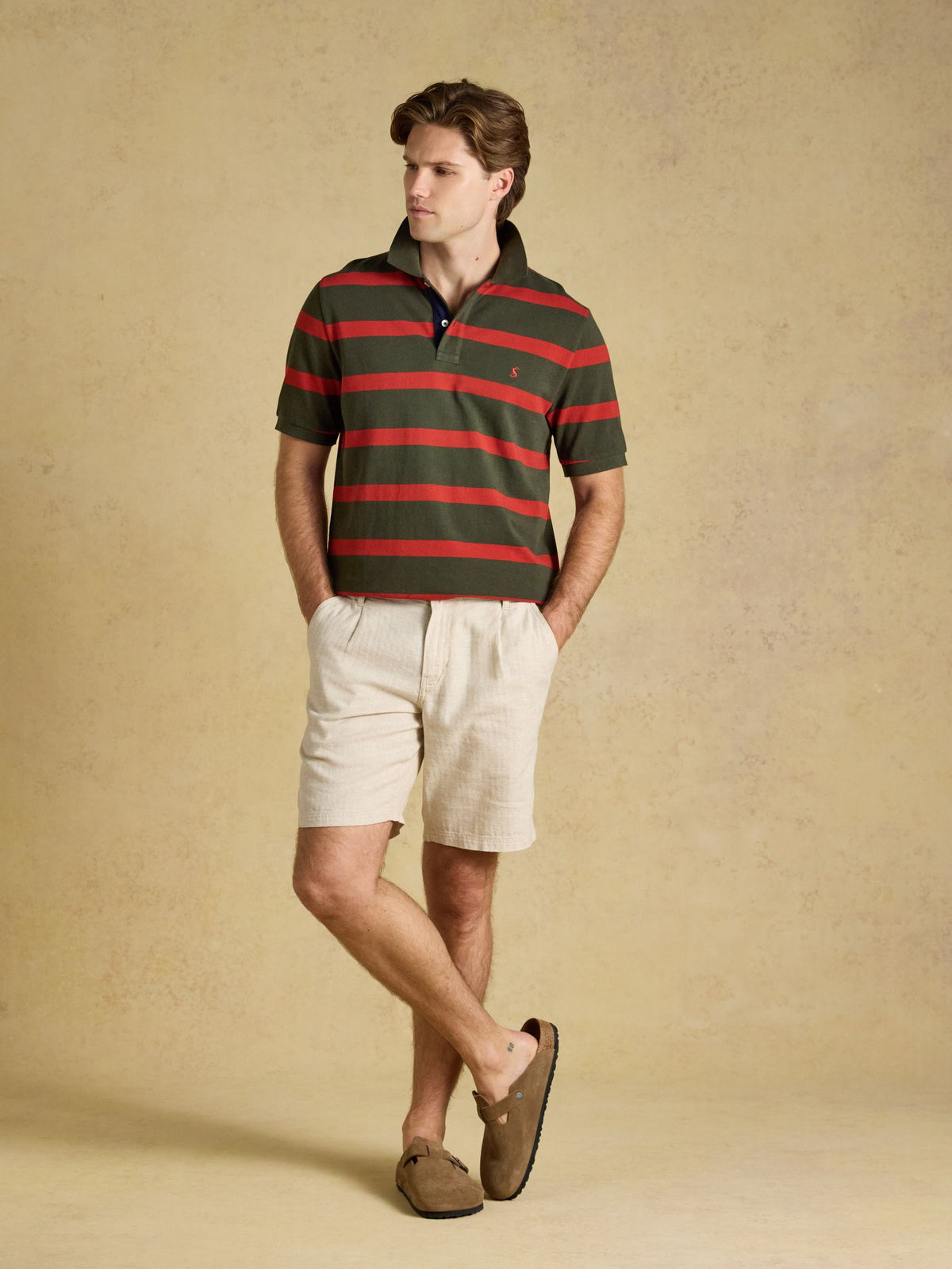 Joules Woody Stripe Polo Shirt