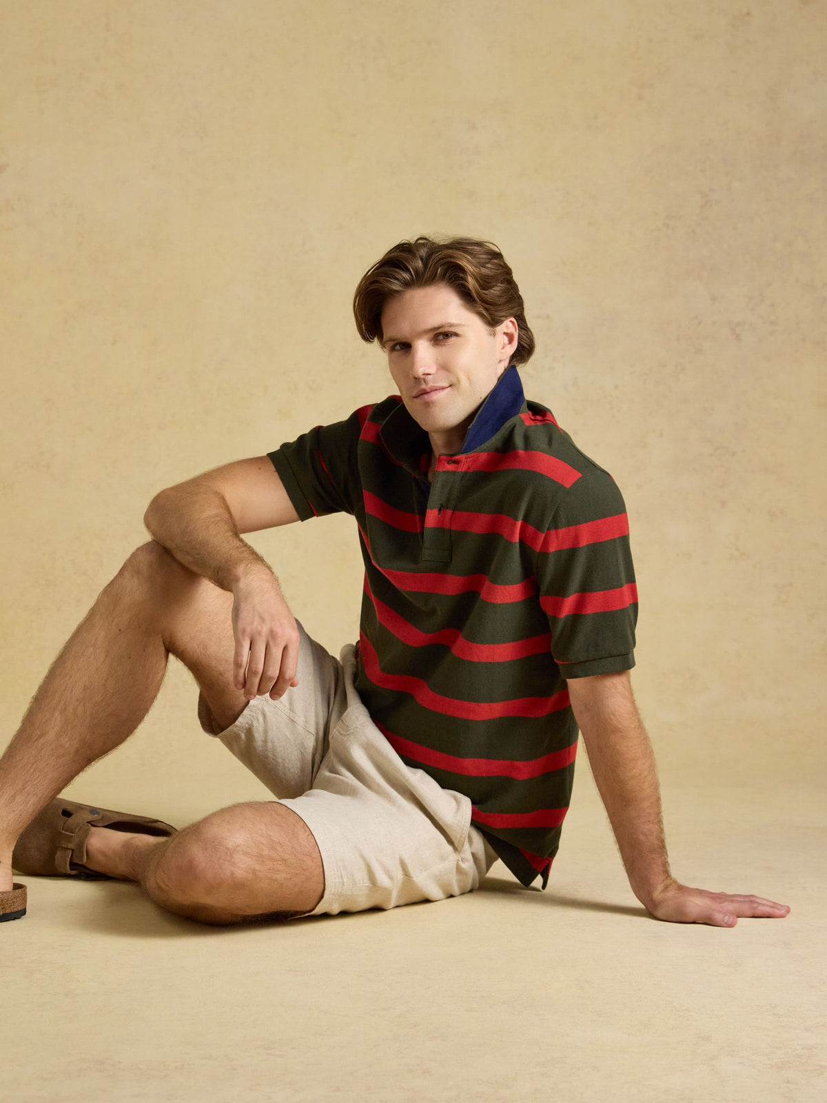 Joules Woody Stripe Polo Shirt