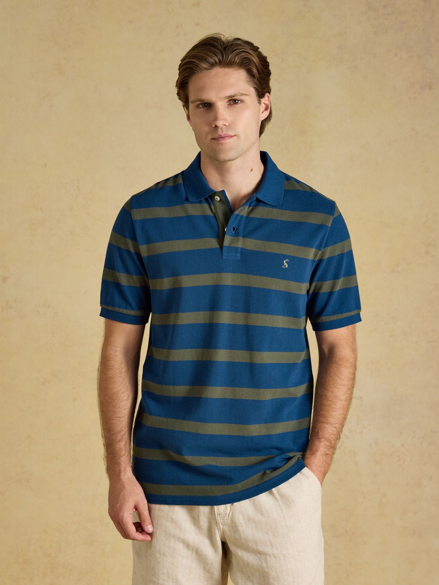 Joules Woody Stripe Polo Shirt