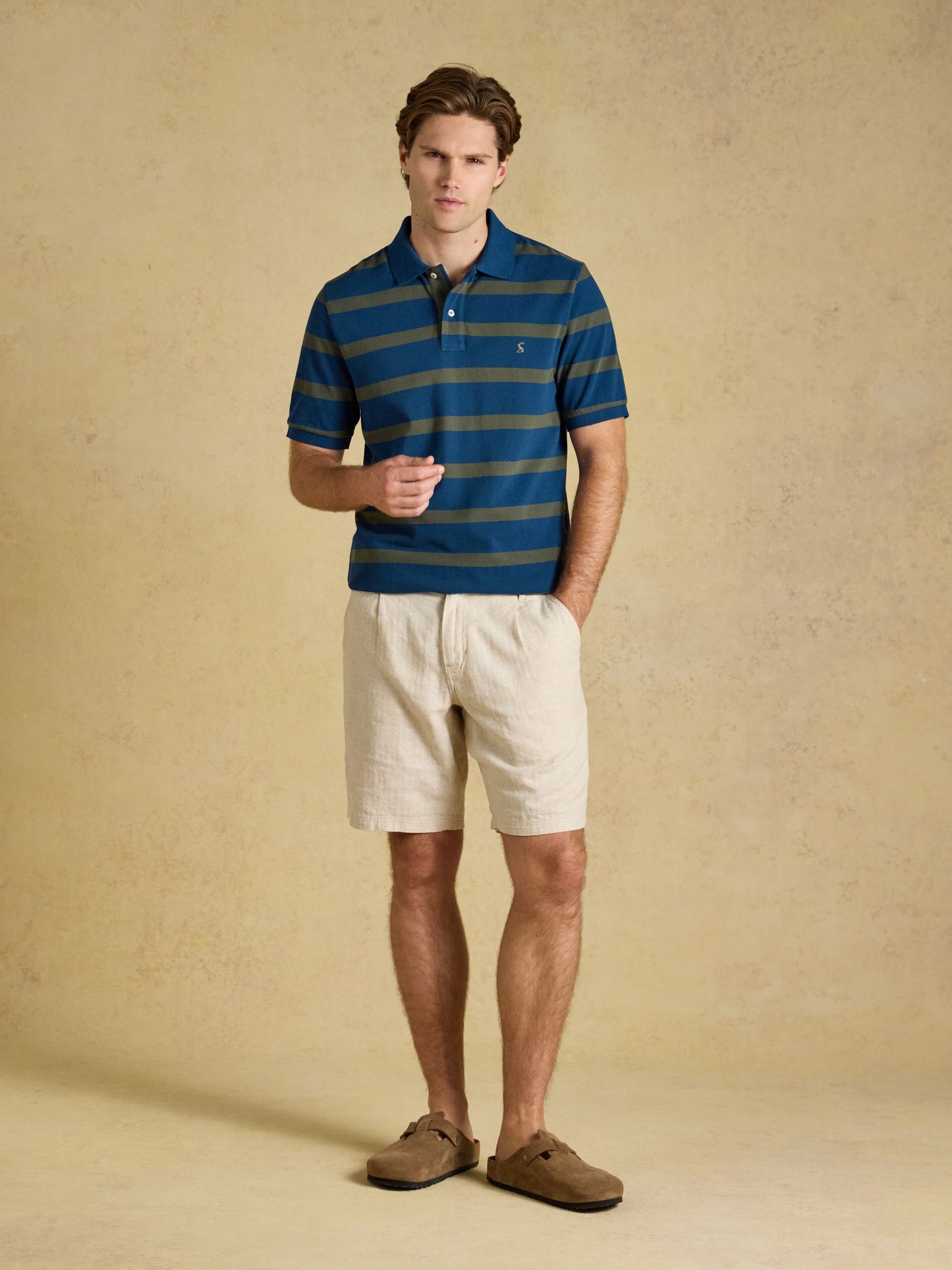 Joules Woody Stripe Polo Shirt