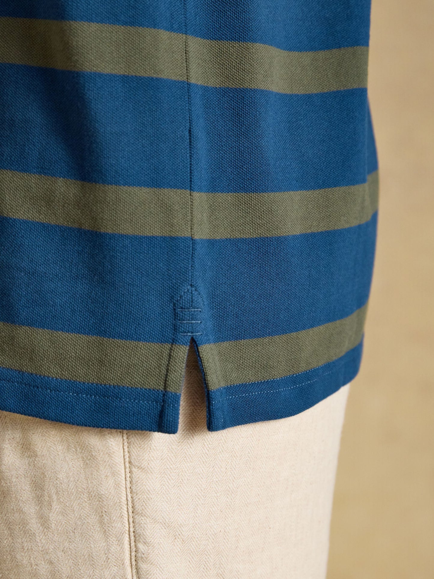 Joules Woody Stripe Polo Shirt