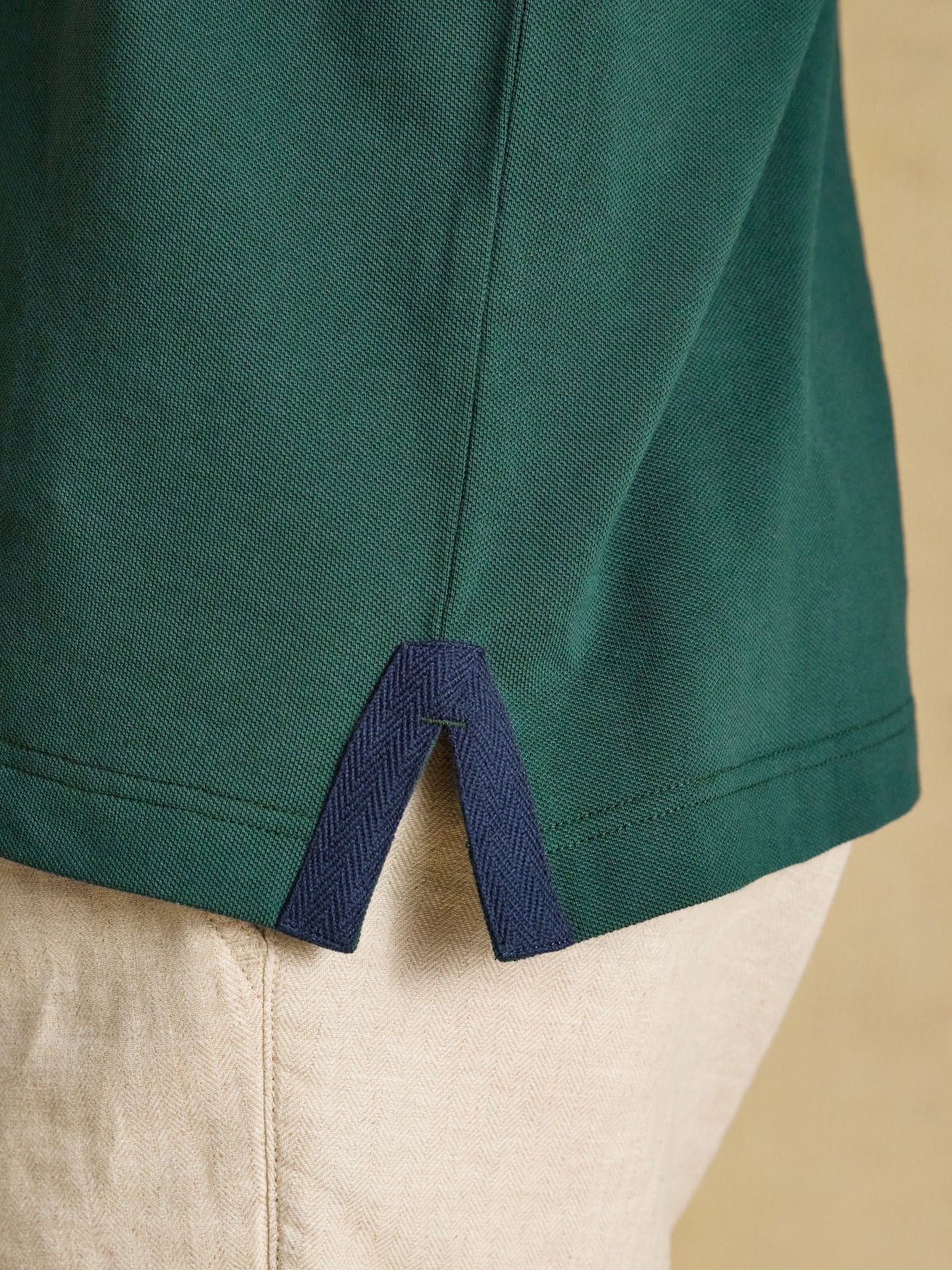 Joules Woody Embellished Cotton Pique Polo Shirt