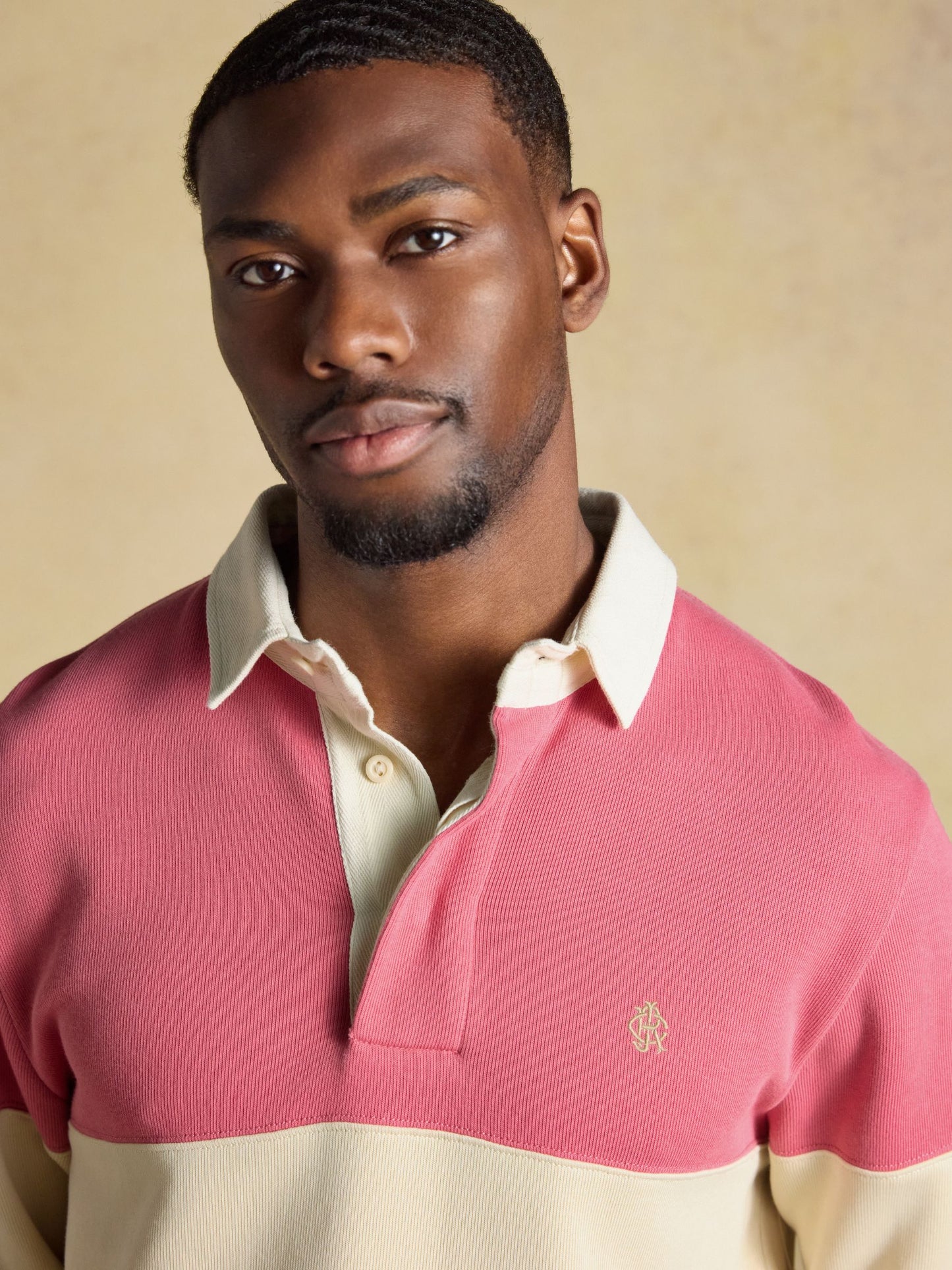 Joules French Rib Long Sleeve Rugby Shirt