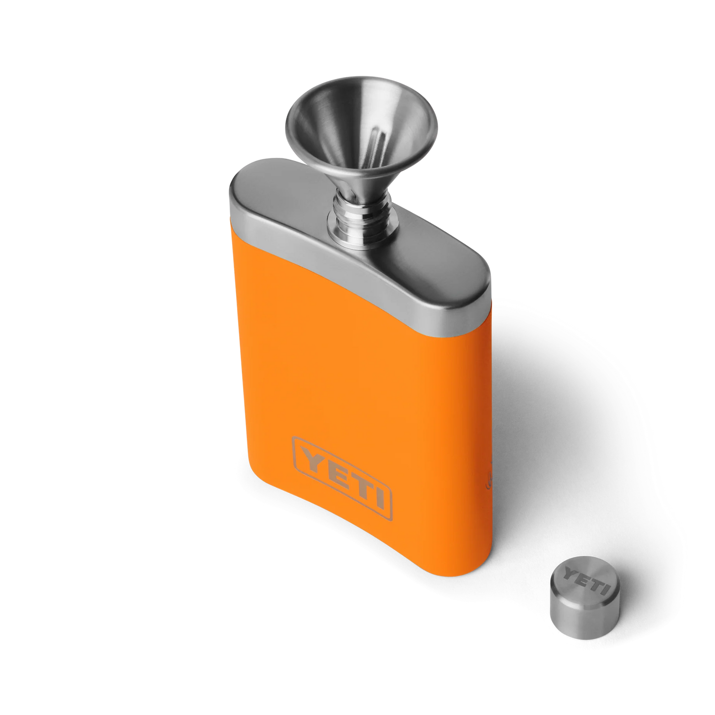 YETI Hip Flask - Upland Bird King Crab Orange