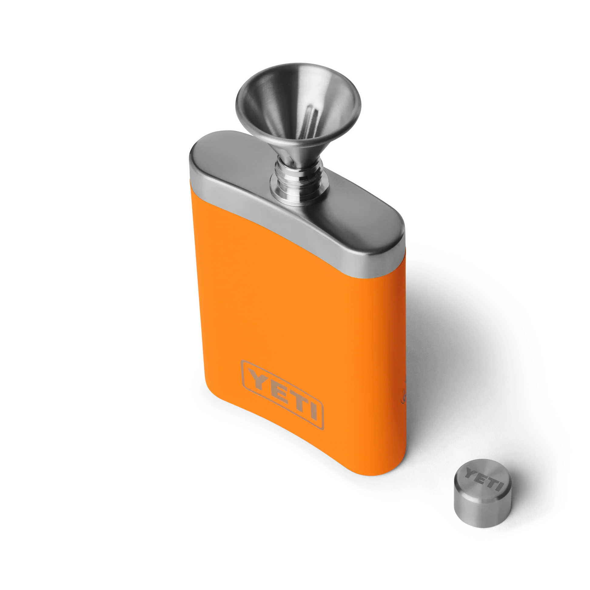 YETI Hip Flask - Upland Bird King Crab Orange