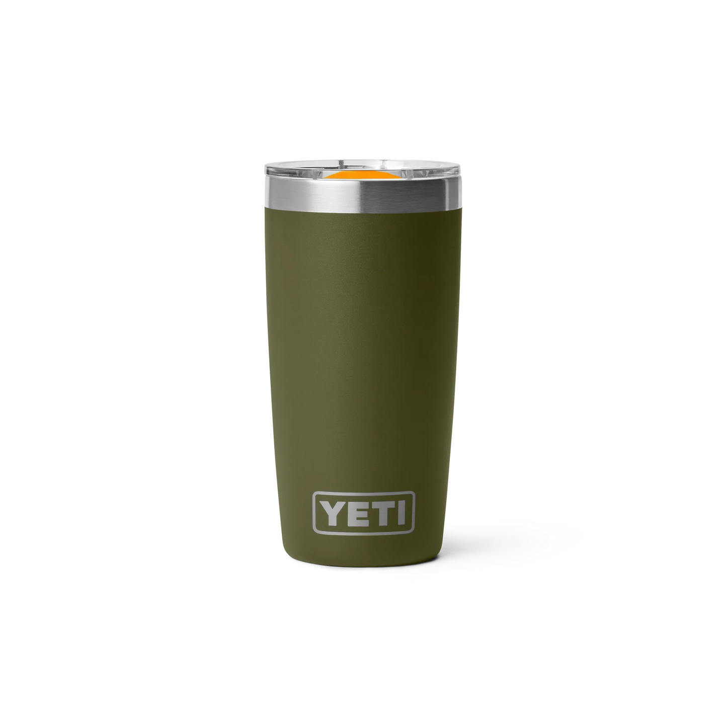 YETI Rambler 10 oz (295 ml) Tumbler with MagSlider Lid - Olive King Crab Orange