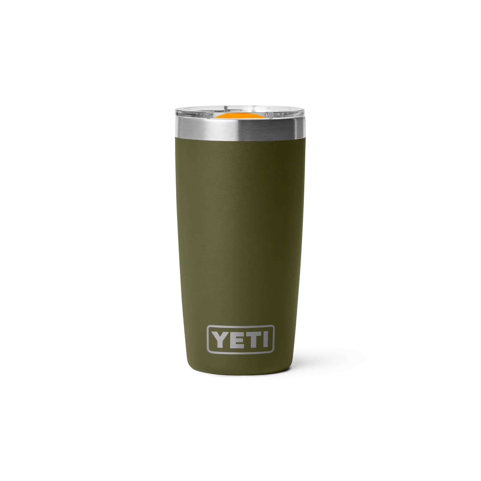 YETI Rambler 10 oz (295 ml) Tumbler with MagSlider Lid - Olive King Crab Orange