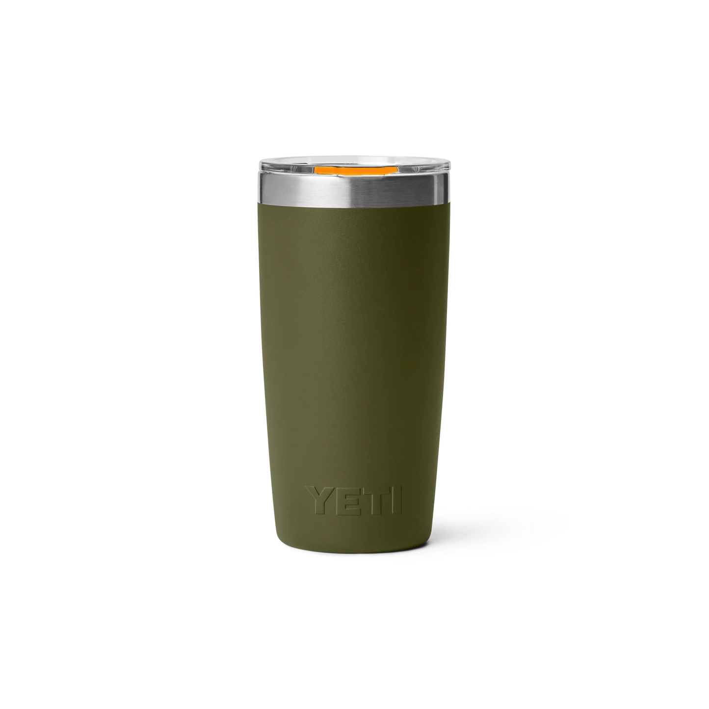 YETI Rambler 10 oz (295 ml) Tumbler with MagSlider Lid - Olive King Crab Orange