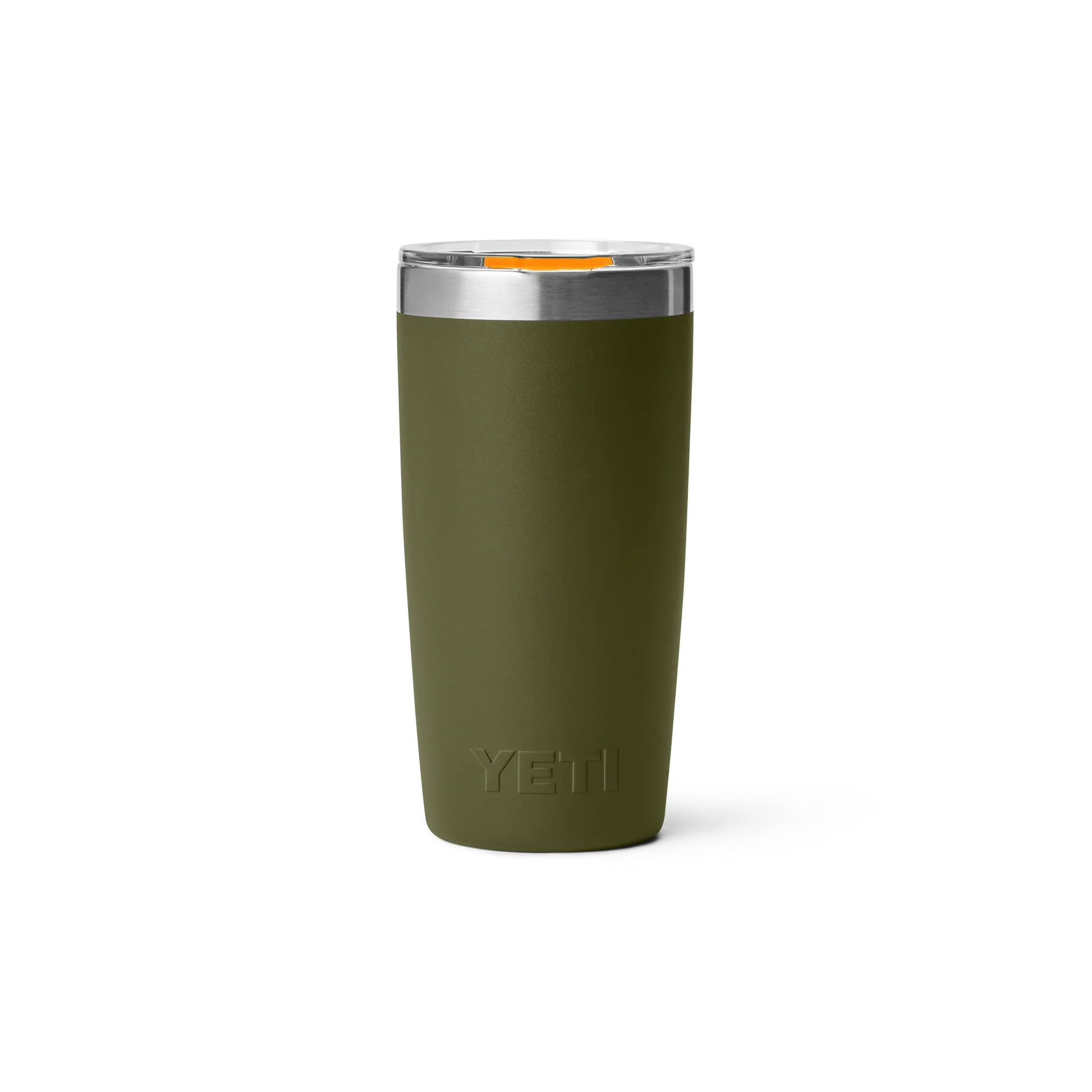 YETI Rambler 10 oz (295 ml) Tumbler with MagSlider Lid - Olive King Crab Orange