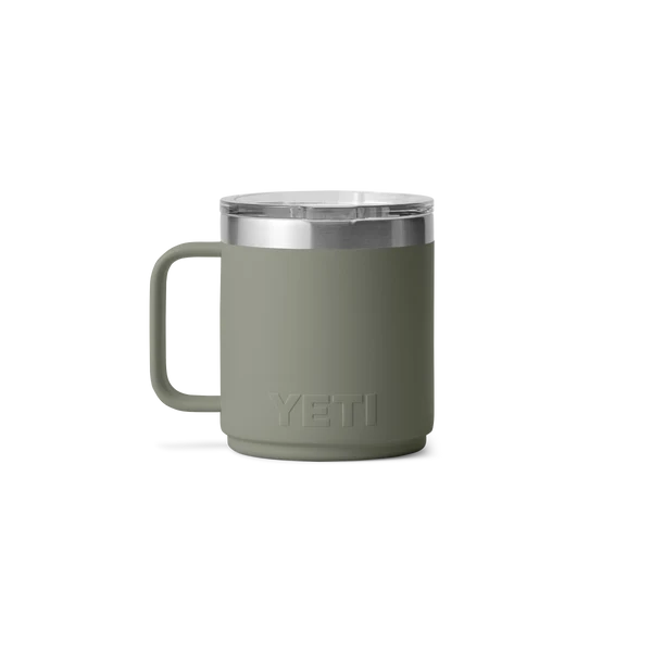 YETI Rambler 10oz (295ml) Stackable Mug with MagSlider Lid 2.0 - Pampa Green