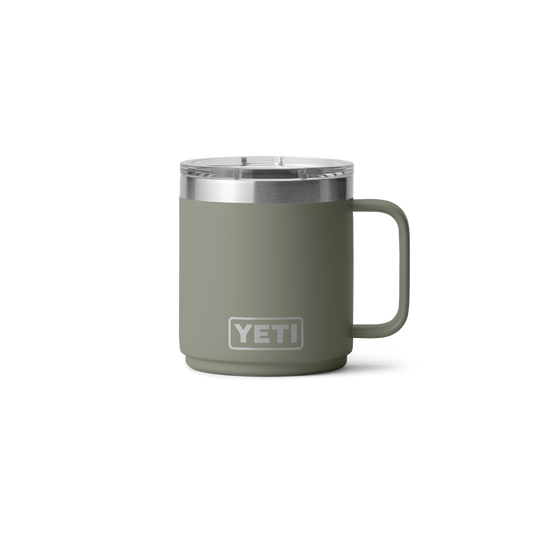 YETI Rambler 10oz (295ml) Stackable Mug with MagSlider Lid 2.0 - Pampa Green
