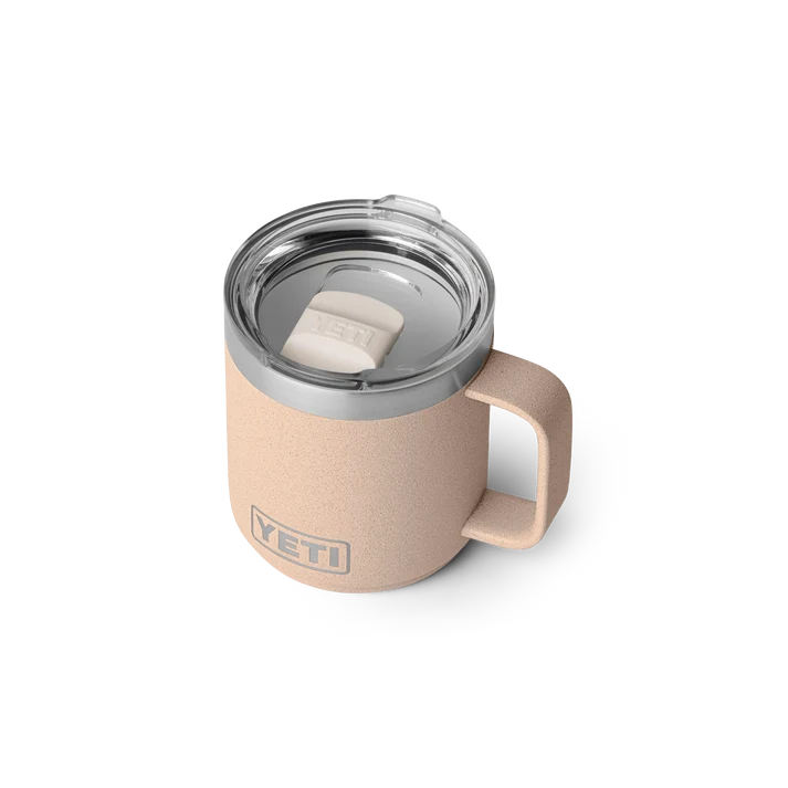 yeti rambler Tahini coloured mug with lid