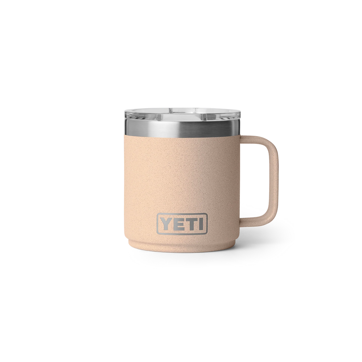 yeti rambler Tahini coloured mug with lid