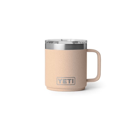 yeti rambler Tahini coloured mug with lid