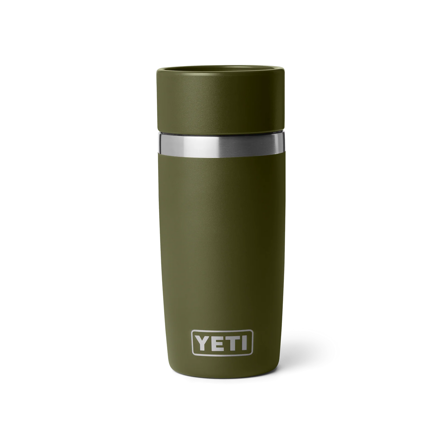YETI Rambler 12 oz (355ml) Travel Bottle with Commuter Cap - Olive King Crab Orange