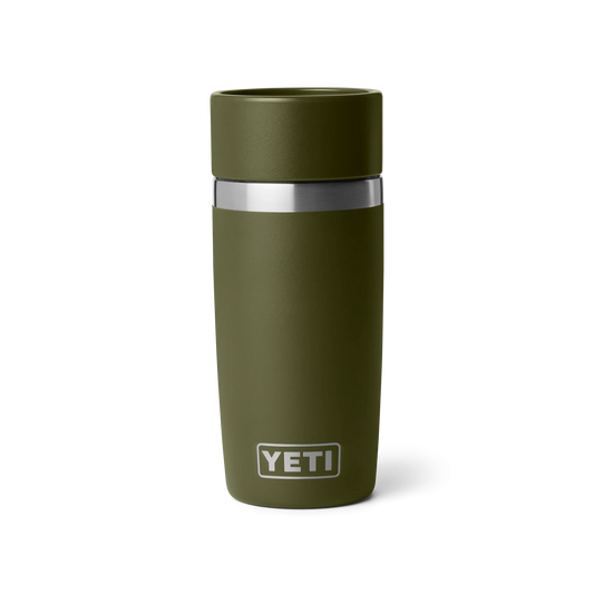 YETI Rambler 12 oz (355ml) Travel Bottle with Commuter Cap - Olive King Crab Orange