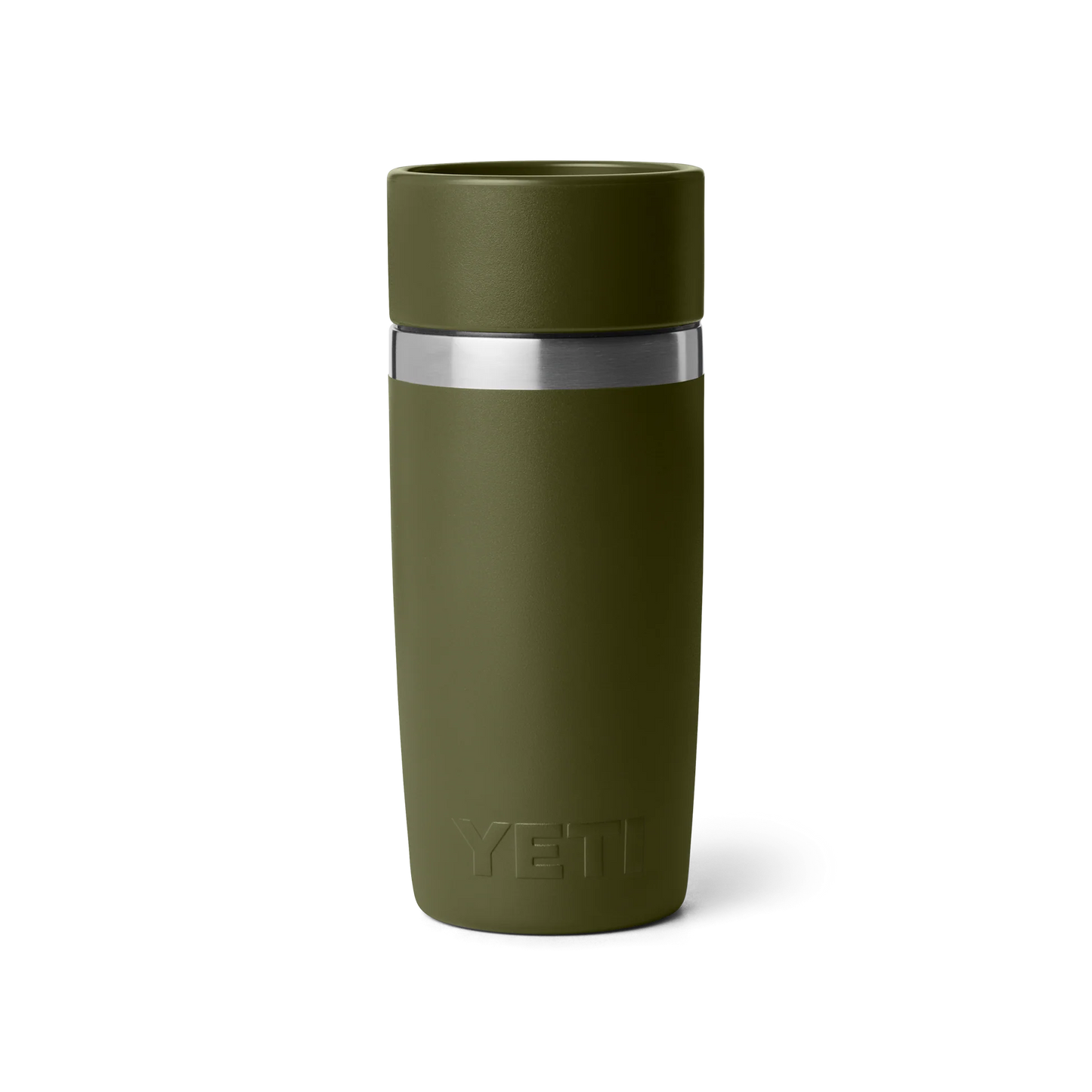 YETI Rambler 12 oz (355ml) Travel Bottle with Commuter Cap - Olive King Crab Orange