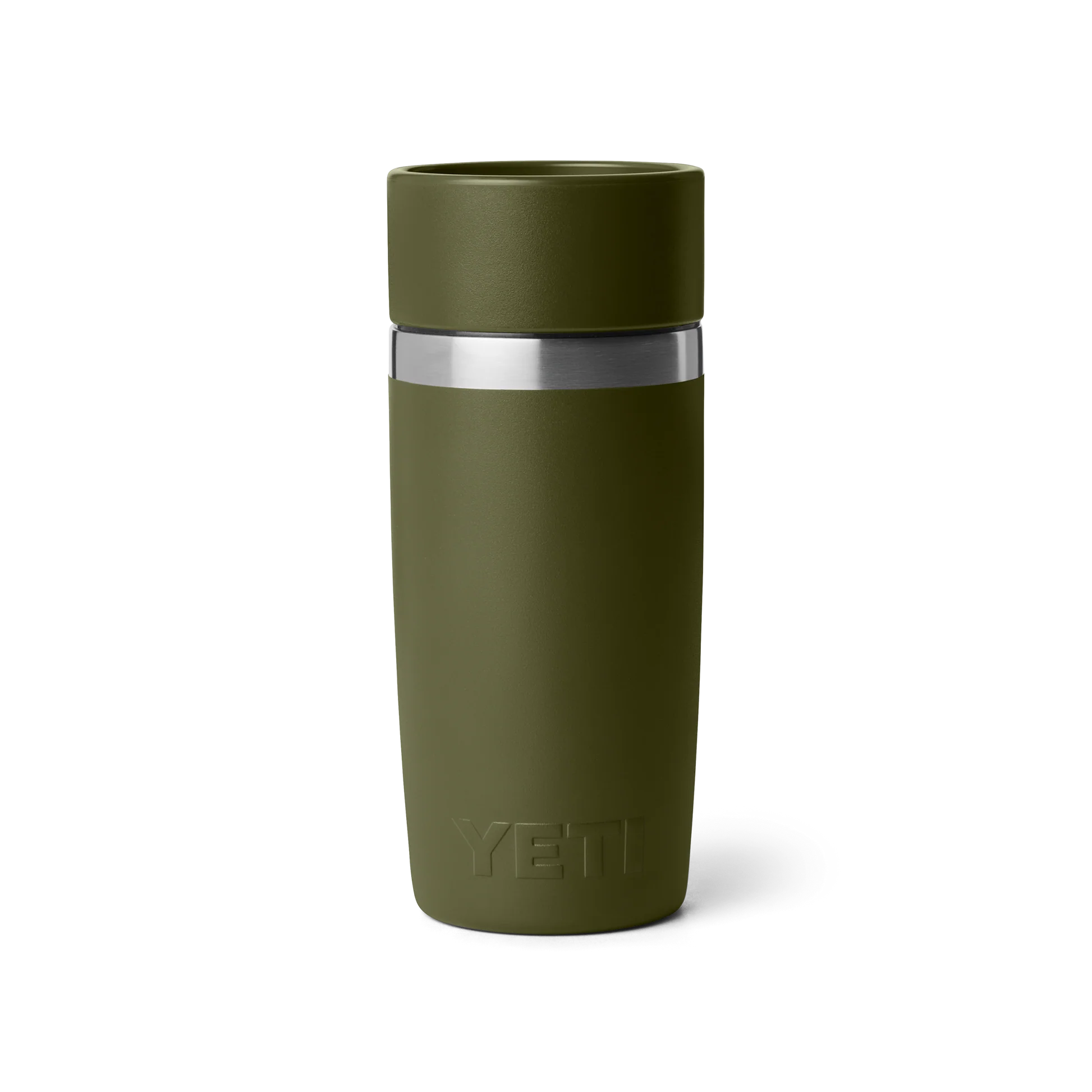 YETI Rambler 12 oz (355ml) Travel Bottle with Commuter Cap - Olive King Crab Orange