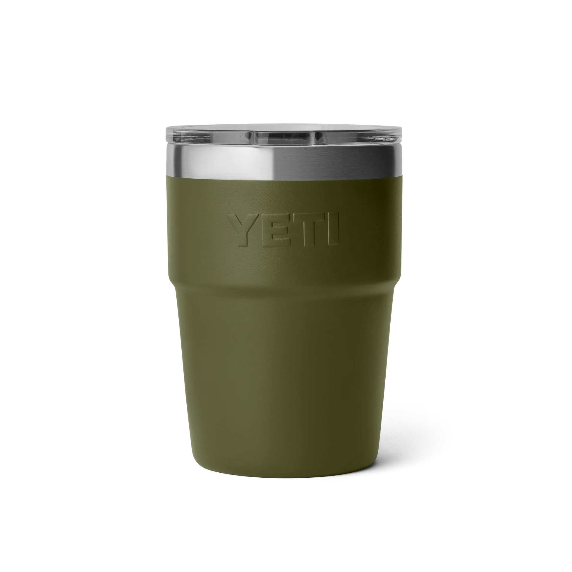 YETI Rambler 16 oz (473 ml) Stackable Cup with MagSlider Lid - Olive King Crab Orange