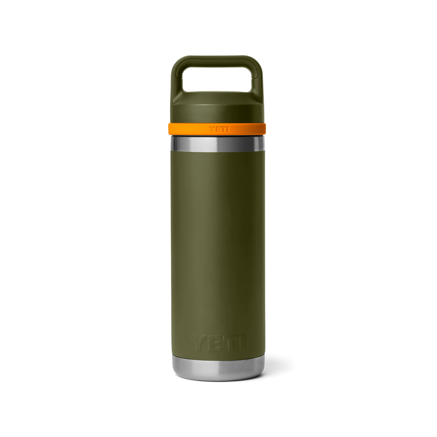YETI Rambler 18 oz (532ml) Bottle with Chug Cap - Olive King Crab Orange