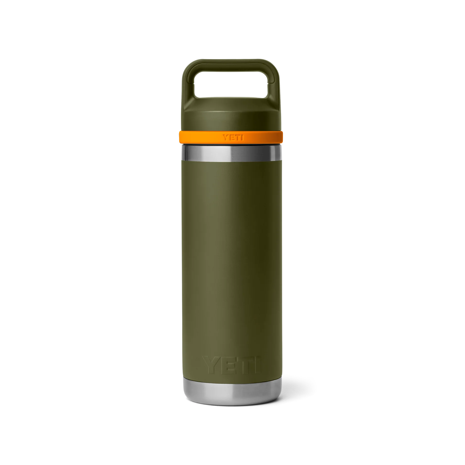 YETI Rambler 18 oz (532ml) Bottle with Chug Cap - Olive King Crab Orange