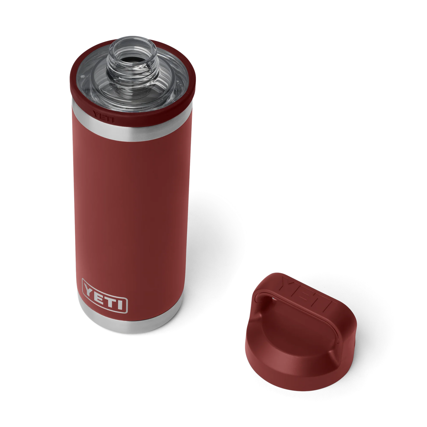 YETI Rambler 18 oz (532ml) Bottle with Chug Cap - Stag Red