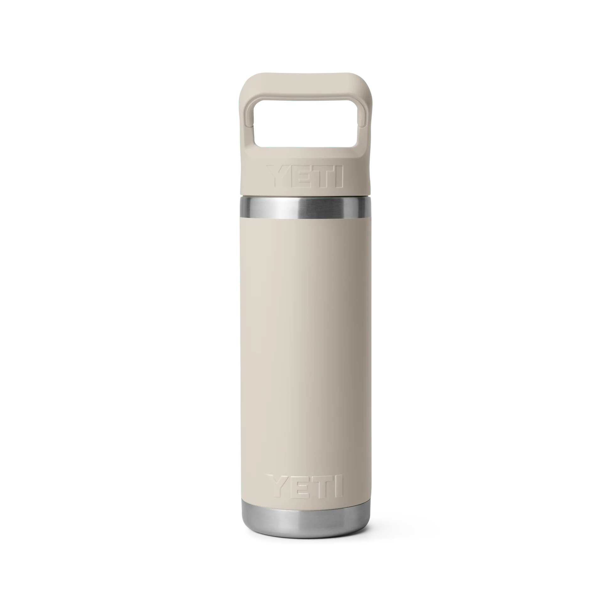 YETI Rambler 18 oz (532ml) Bottle with Colour-Matched Straw Cap - Cape Taupe