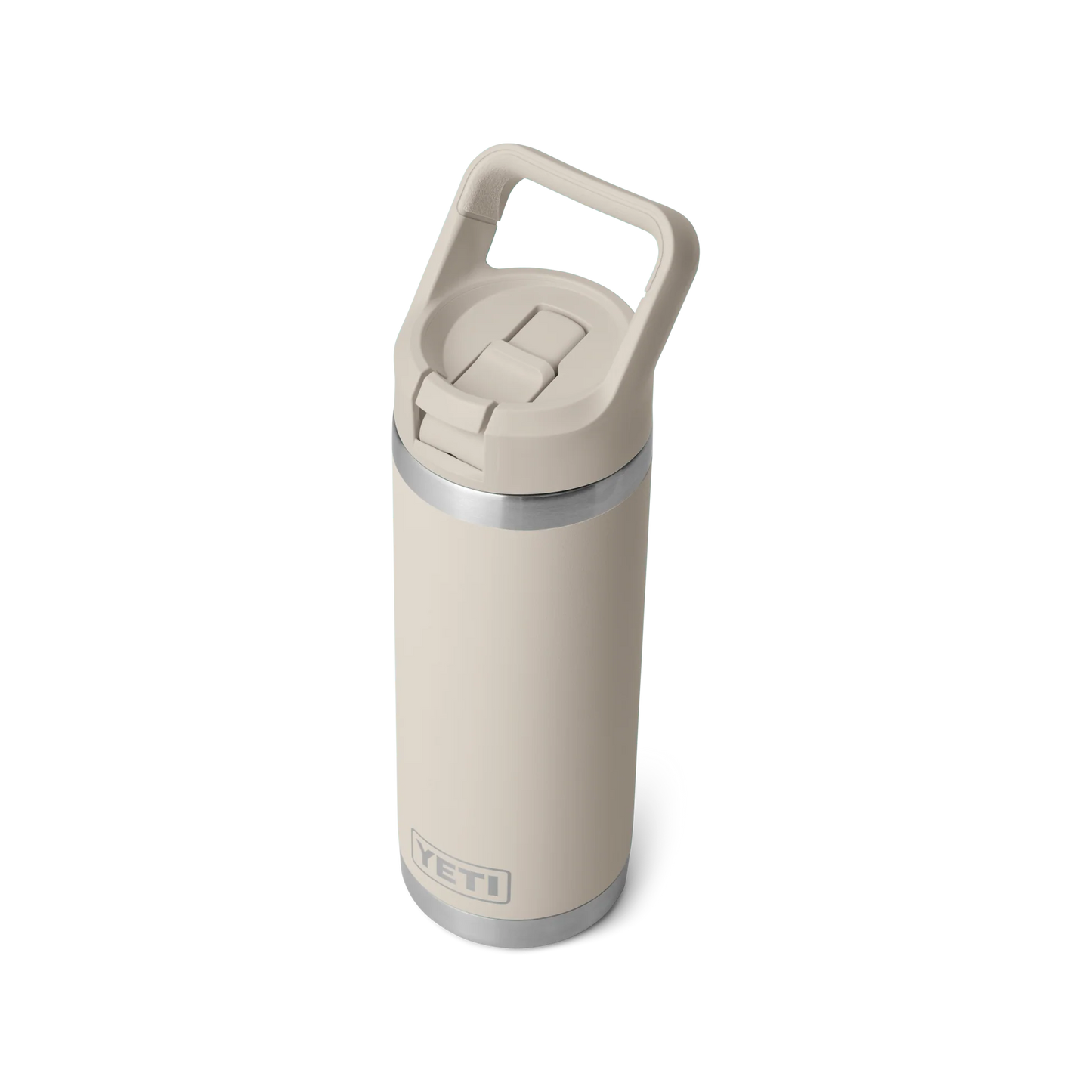YETI Rambler 18 oz (532ml) Bottle with Colour-Matched Straw Cap - Cape Taupe