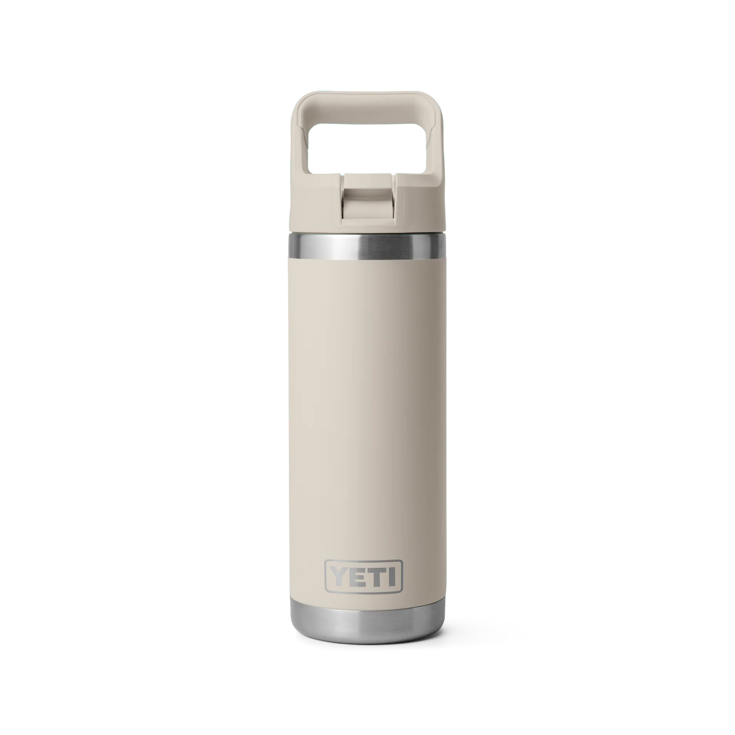 YETI Rambler 18 oz (532ml) Bottle with Colour-Matched Straw Cap - Cape Taupe