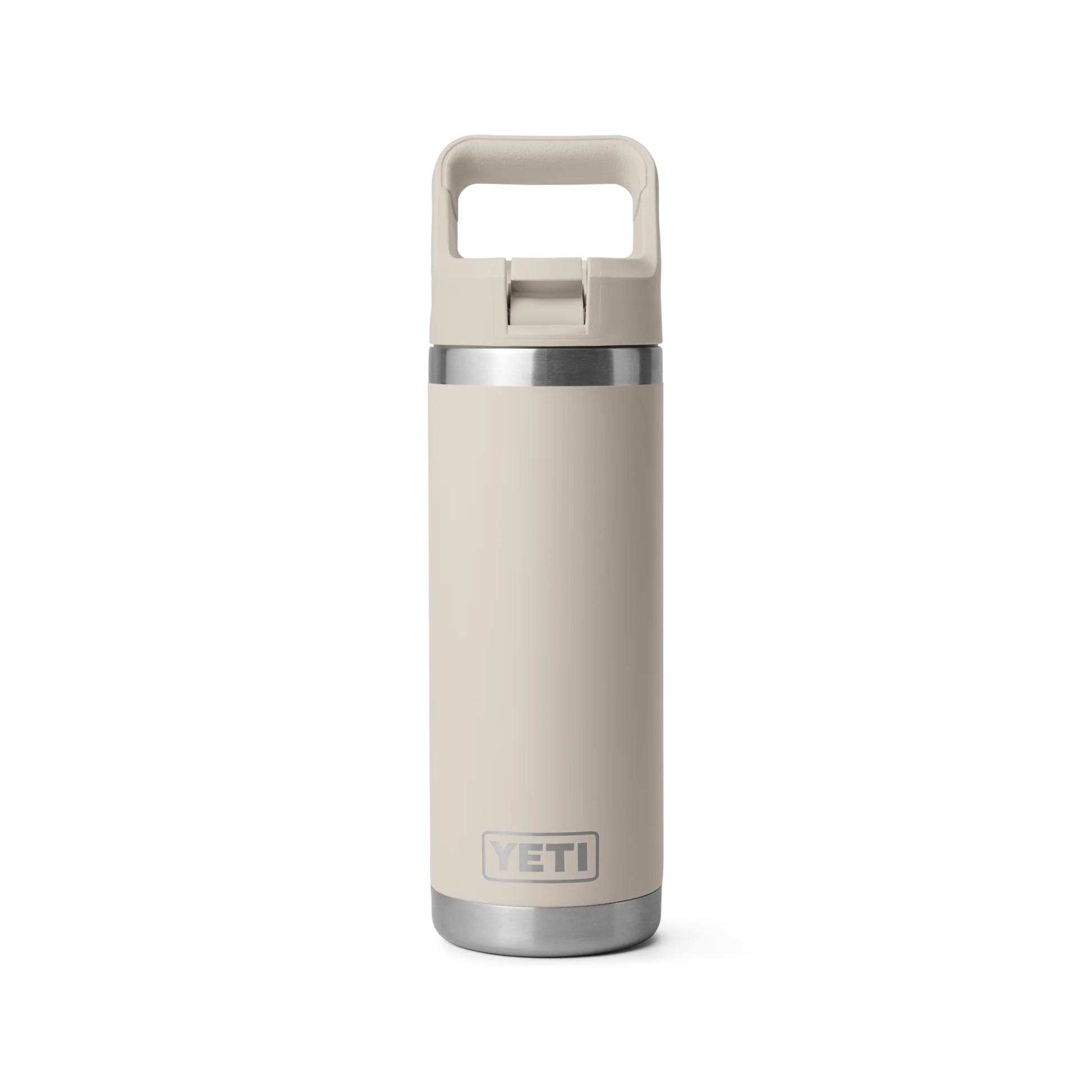 YETI Rambler 18 oz (532ml) Bottle with Colour-Matched Straw Cap - Cape Taupe