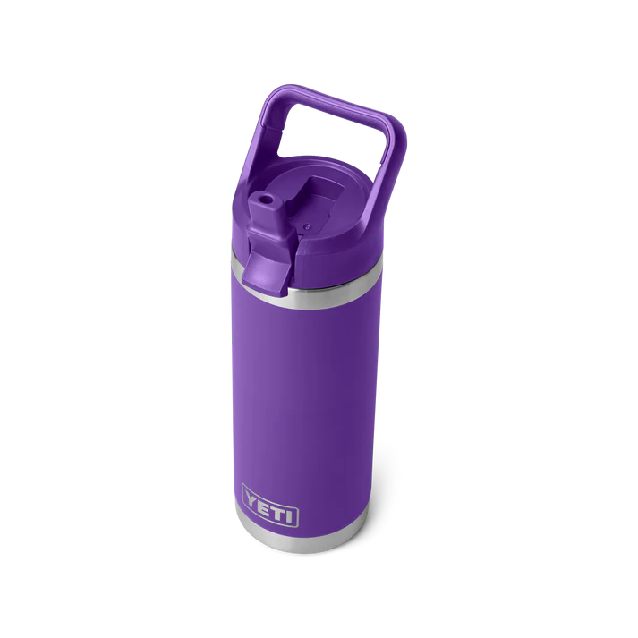 YETI Rambler 18 oz (532ml) Bottle with Colour-Matched Straw Cap - Pace Purple