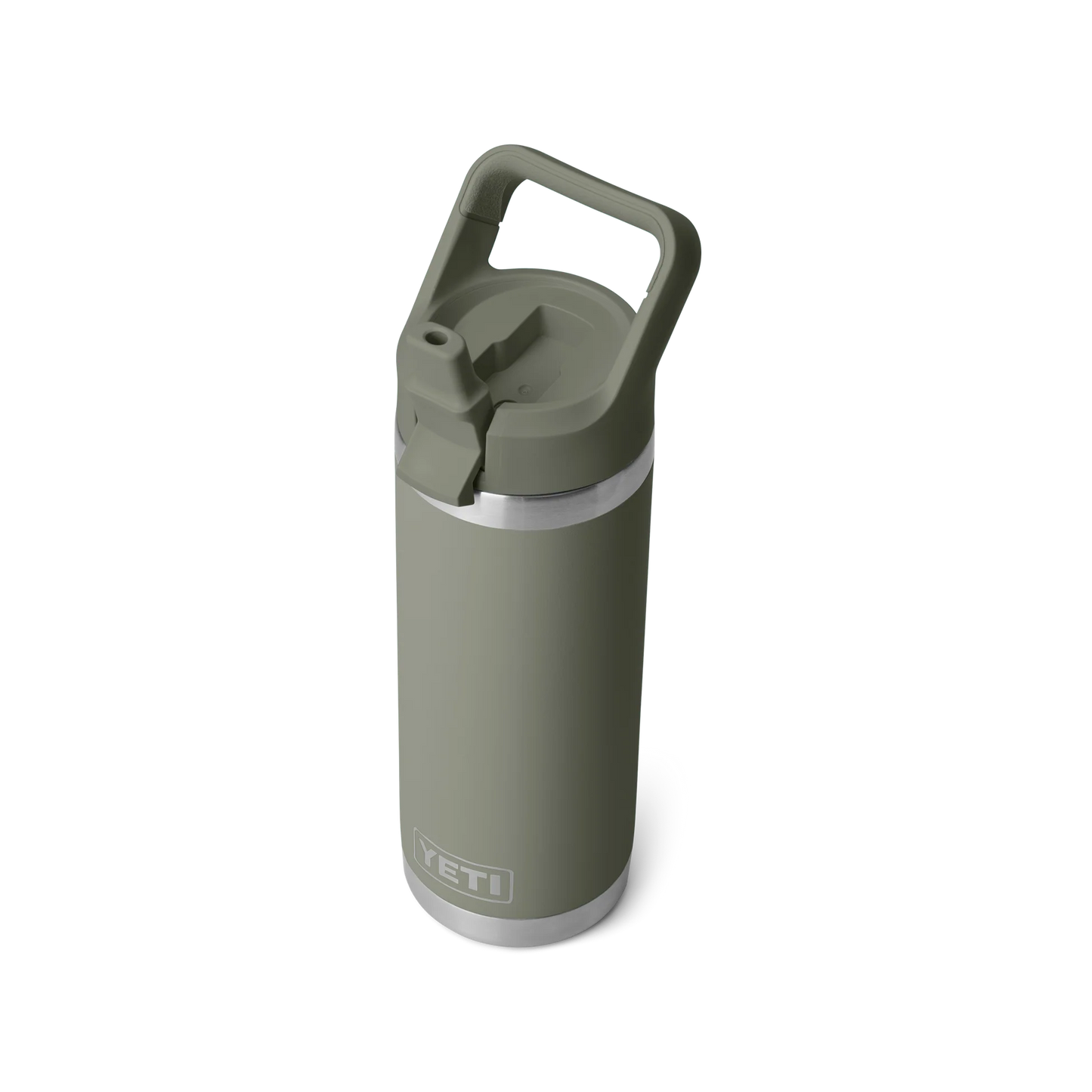 YETI Rambler 18 oz (532ml) Bottle with Colour-Matched Straw Cap - Pampa Green