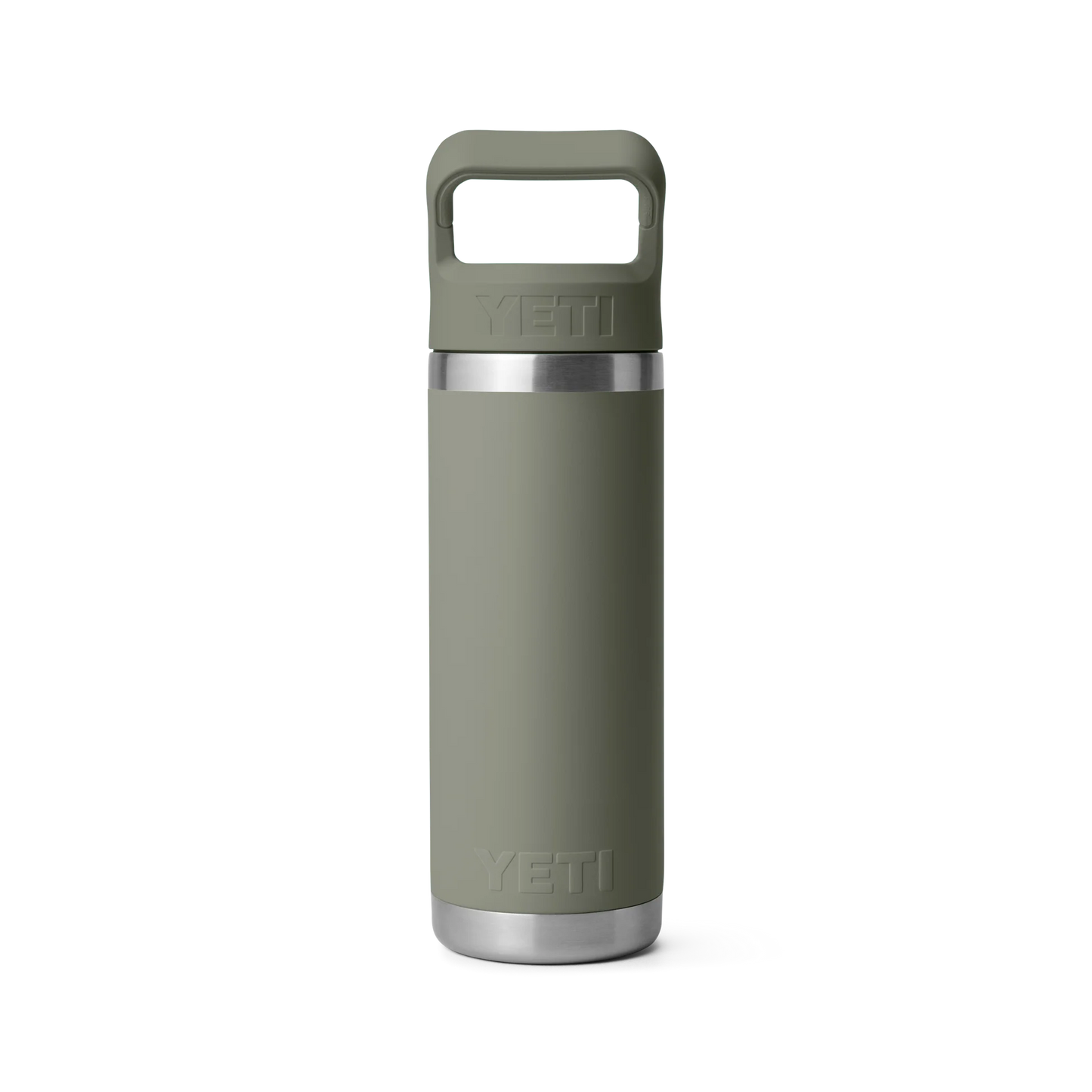 YETI Rambler 18 oz (532ml) Bottle with Colour-Matched Straw Cap - Pampa Green