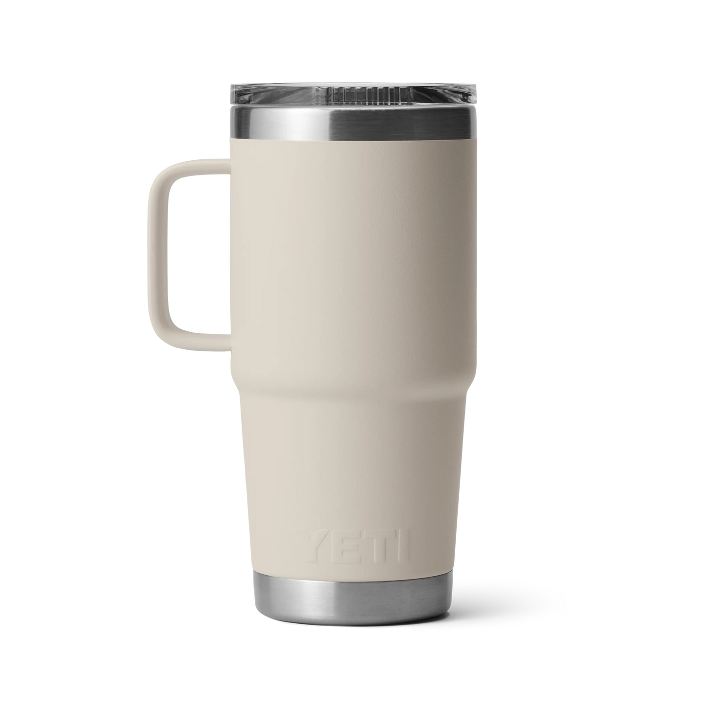 YETI Rambler 20 oz (591 ml) Travel Mug with Stronghold Lid - Cape Taupe