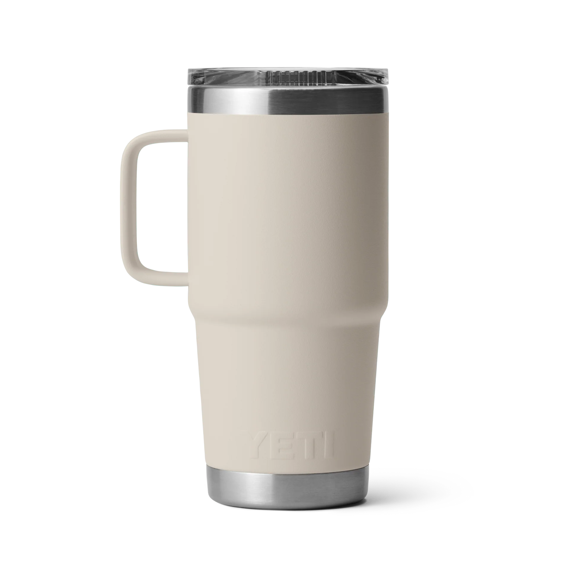 YETI Rambler 20 oz (591 ml) Travel Mug with Stronghold Lid - Cape Taupe