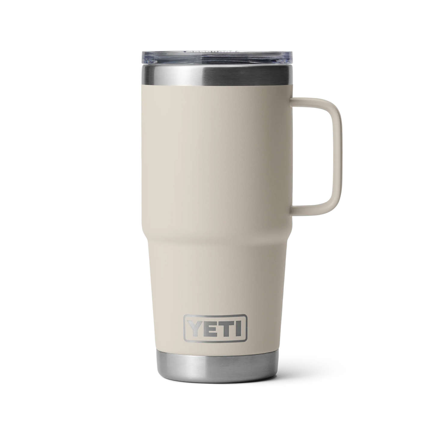 YETI Rambler 20 oz (591 ml) Travel Mug with Stronghold Lid - Cape Taupe