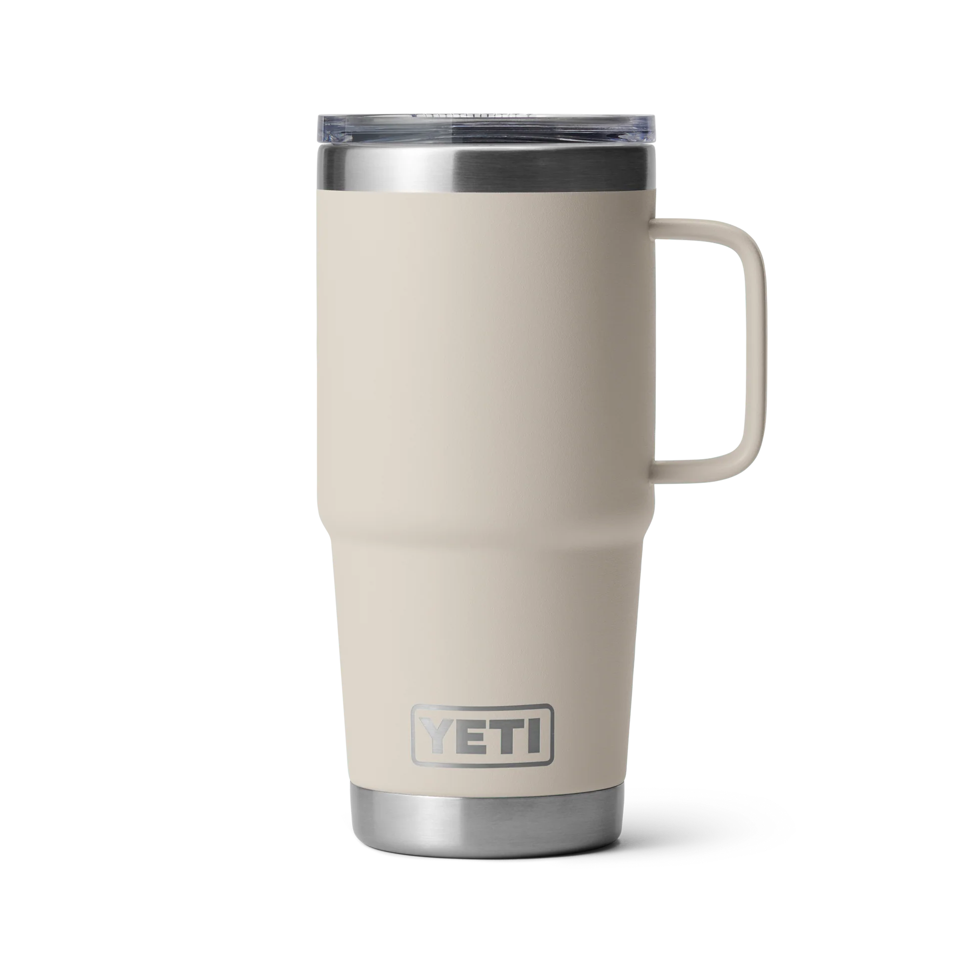 YETI Rambler 20 oz (591 ml) Travel Mug with Stronghold Lid - Cape Taupe