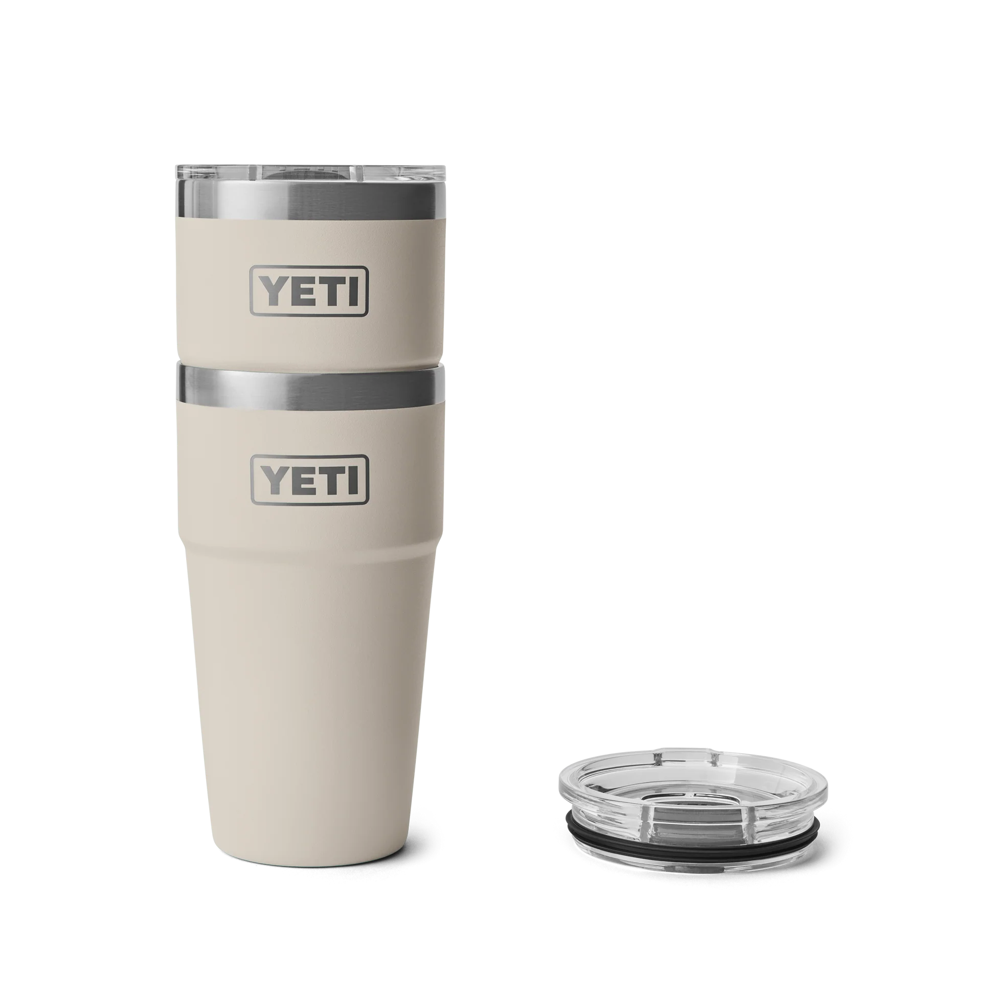 YETI Rambler 20oz (591ml) Stackable Cup with MagSlider Lid - Cape Taupe
