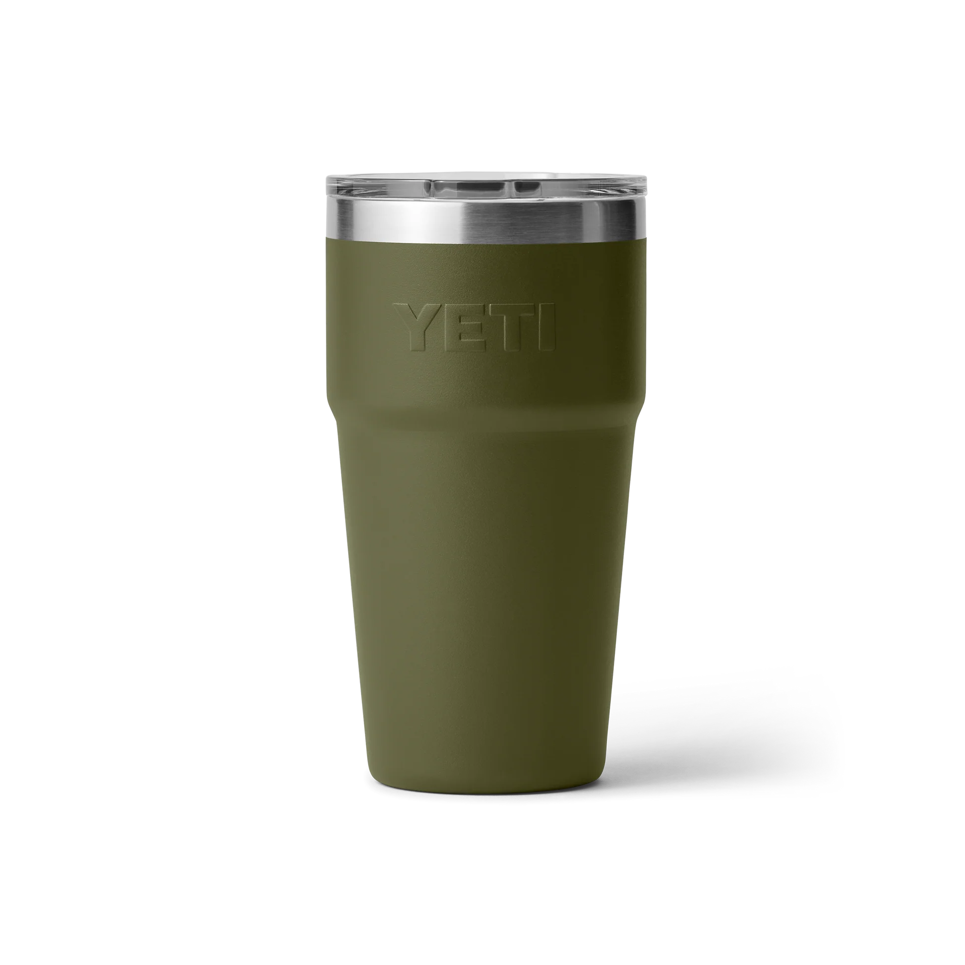 YETI Rambler 20oz (591ml) Stackable Cup with MagSlider Lid - Olive King Crab Orange
