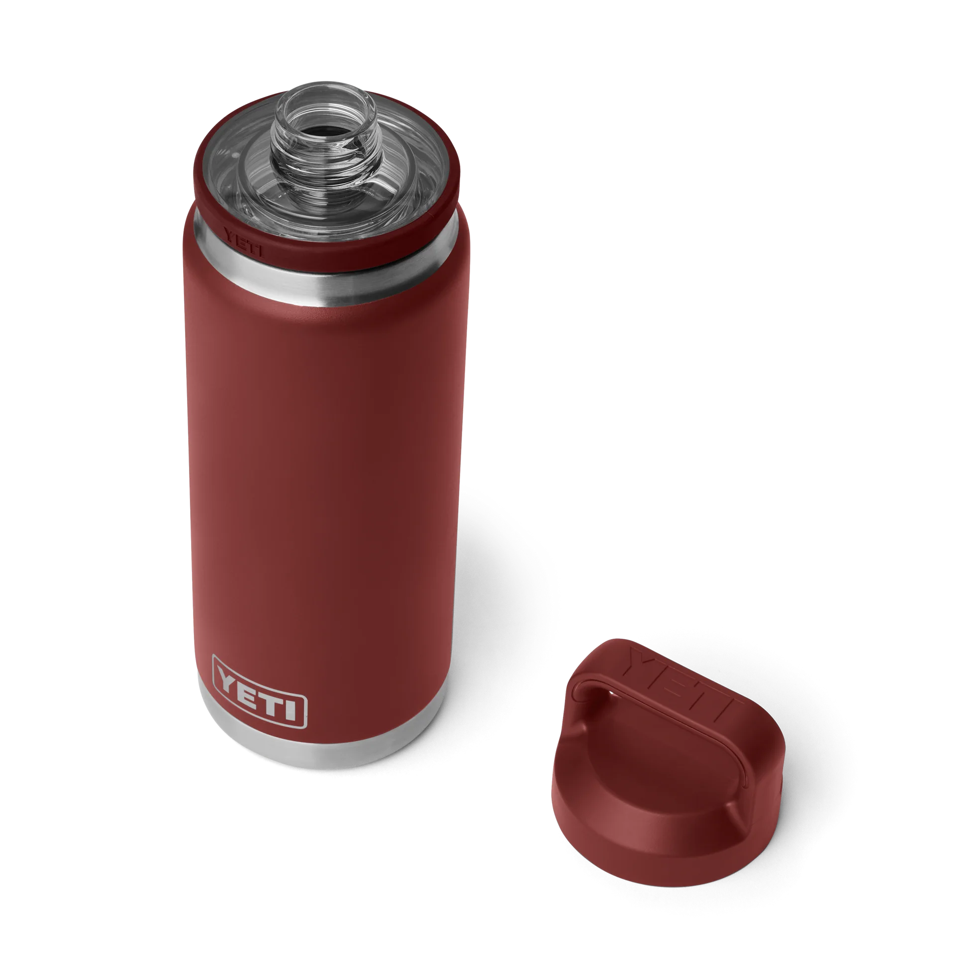 YETI Rambler 26 oz (769 ml) Bottle with Chug Cap - Stag Red