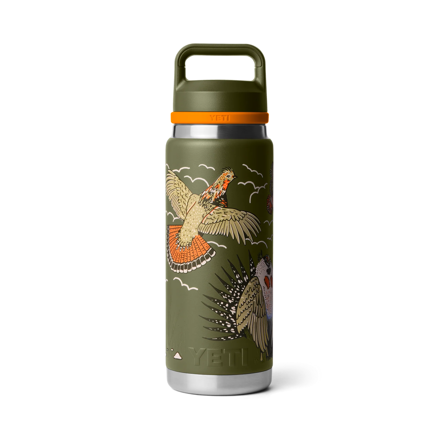 YETI Rambler 26 oz (769 ml) Bottle with Chug Cap - Upland Bird Olive